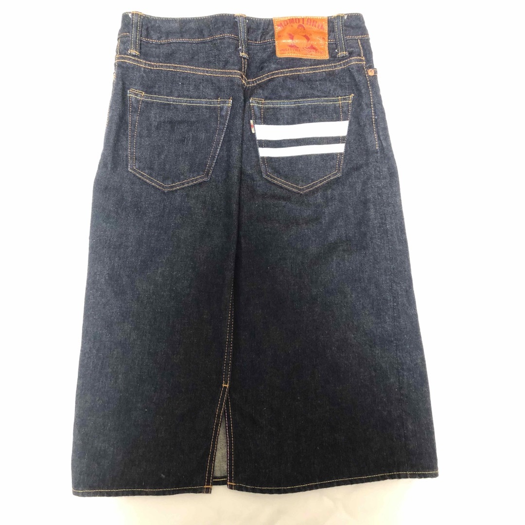 MOMOTARO JEANS(モモタロウジーンズ)のデニムスカート　桃太郎デニム レディースのスカート(ひざ丈スカート)の商品写真