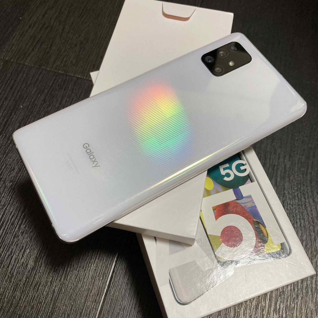 Galaxy 5G A51 Prism Bricks White