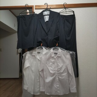 アオキ(AOKI)の青木CanCamコラボ紺ストライプスーツセット(スーツ)