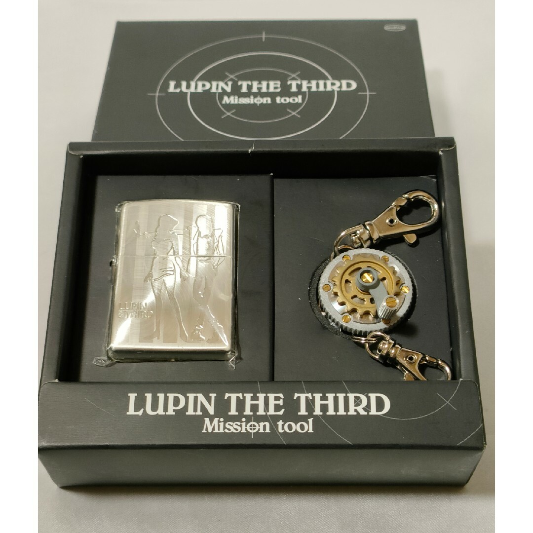 未使用】ルパン三世 ミッションツール ルパン&不二子バージョン ZIPPO-