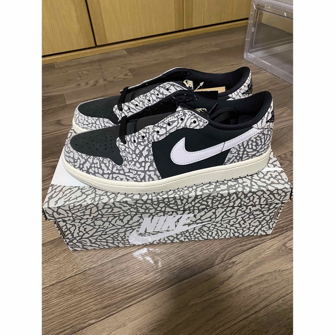 ジョーダン1 JORDAN 1 LOW OG ブラックセメント