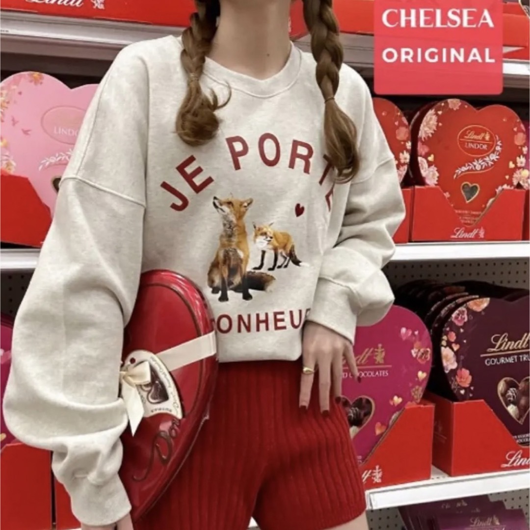 chelsea キツネ スウェット 新品未使用