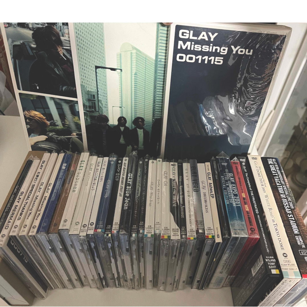 エンタメ/ホビーGLAY CD・DVDセット