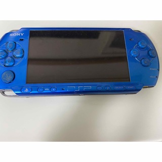 プレイステーションポータブル(PlayStation Portable)のPSP3000本体　メモステ4GBつき　充電器つき(携帯用ゲーム機本体)