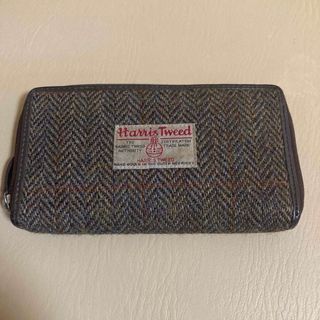 Harris tweed 財布　中古品(長財布)