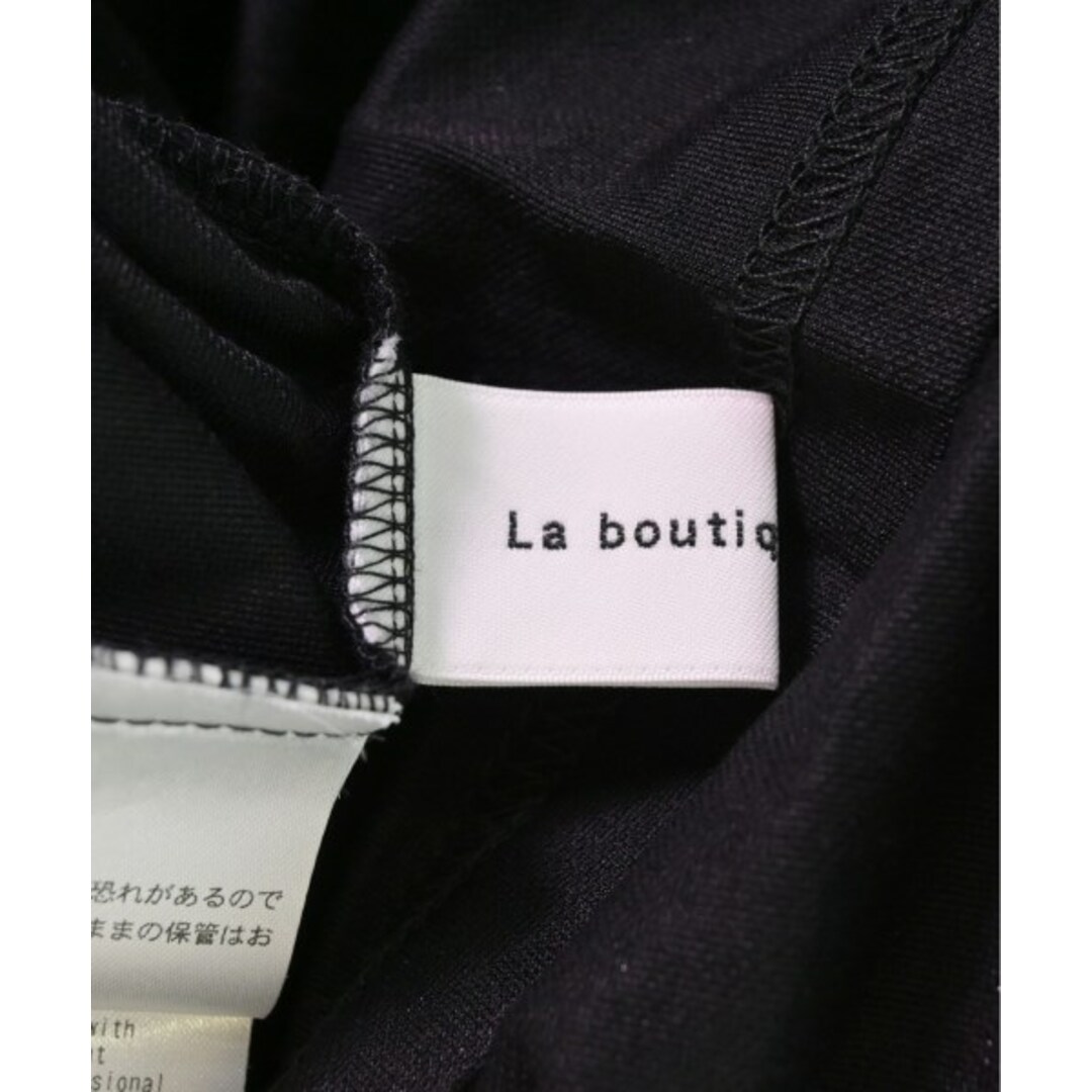 La boutique BonBon(ラブティックボンボン)のLa boutique BonBon ラブティックボンボン ワンピース F 黒 【古着】【中古】 レディースのワンピース(ひざ丈ワンピース)の商品写真