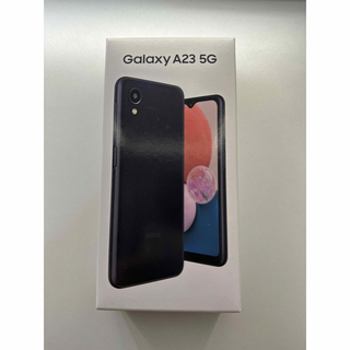 GalaxyA23 5G ブラック 新品未開封