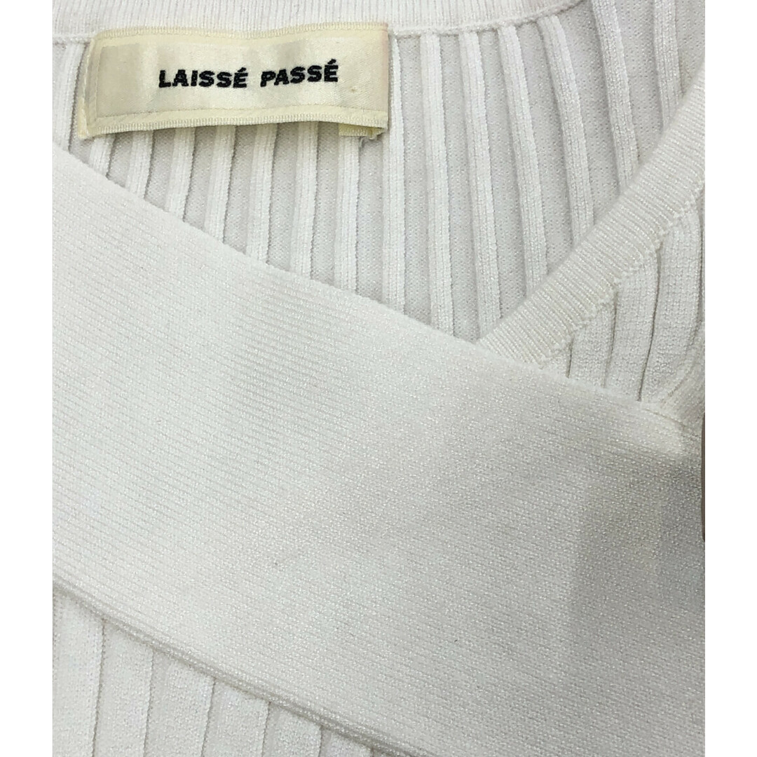LAISSE PASSE(レッセパッセ)のレッセパッセ LAISSE PASSE 半袖カットソー    レディース 38 レディースのトップス(カットソー(長袖/七分))の商品写真