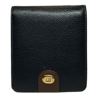 ダンヒル(Dunhill)のダンヒル Dunhill 二つ折り財布 ゴールドロゴプレート    メンズ(折り財布)