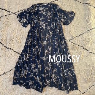 マウジー(moussy)の＊美品＊MOUSSY 2WAY フラワーガウン(ロングワンピース/マキシワンピース)