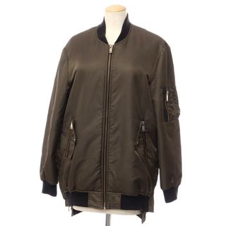 ザラ(ZARA)の【中古】ザラ ZARA ナイロン MA-1 中綿 ミリタリーブルゾン オリーブ【サイズXS】【レディース】(ミリタリージャケット)