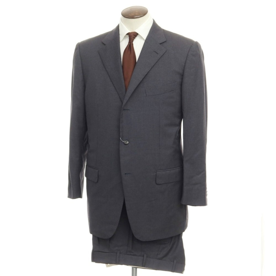 【中古】エルメネジルドゼニア Ermenegildo Zegna ウール 3B セットアップ スーツ ダークグレー【サイズ52】【メンズ】 |  フリマアプリ ラクマ