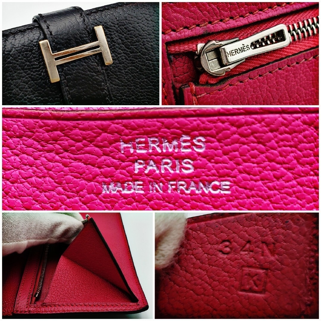 Hermes - ‼️即売れ御免‼️HERMES ベアン デュプリ 三つ折り 長財布