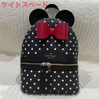 ケイトスペードニューヨーク(kate spade new york)のケイトスペード　ミニー　ディズニーコラボ　リュック(リュック/バックパック)