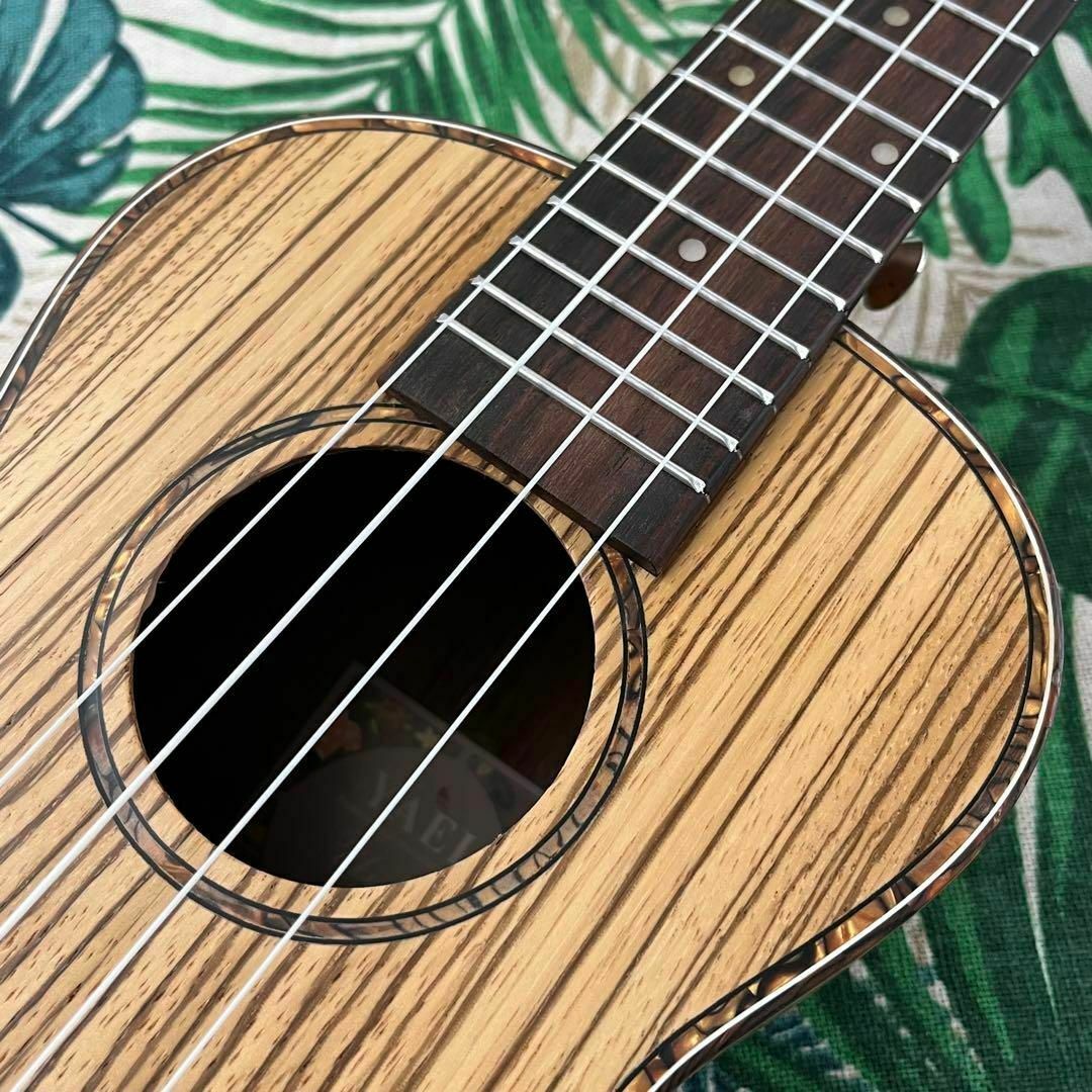 入門セット】musicのゼブラウッド・コンサートウクレレ【ウクレレ専門
