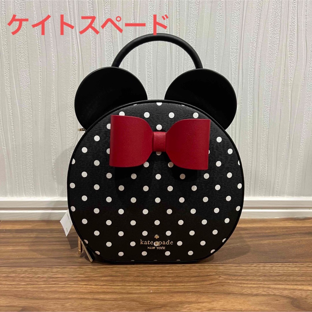【新品】ケイトスペード リバーシブルトートバッグ ミニーマウス ハワイ購入品