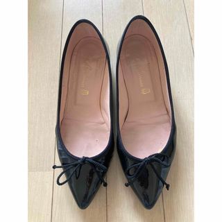 PrettyBallerinas プリティバレリーナ　フラットシューズ　黒