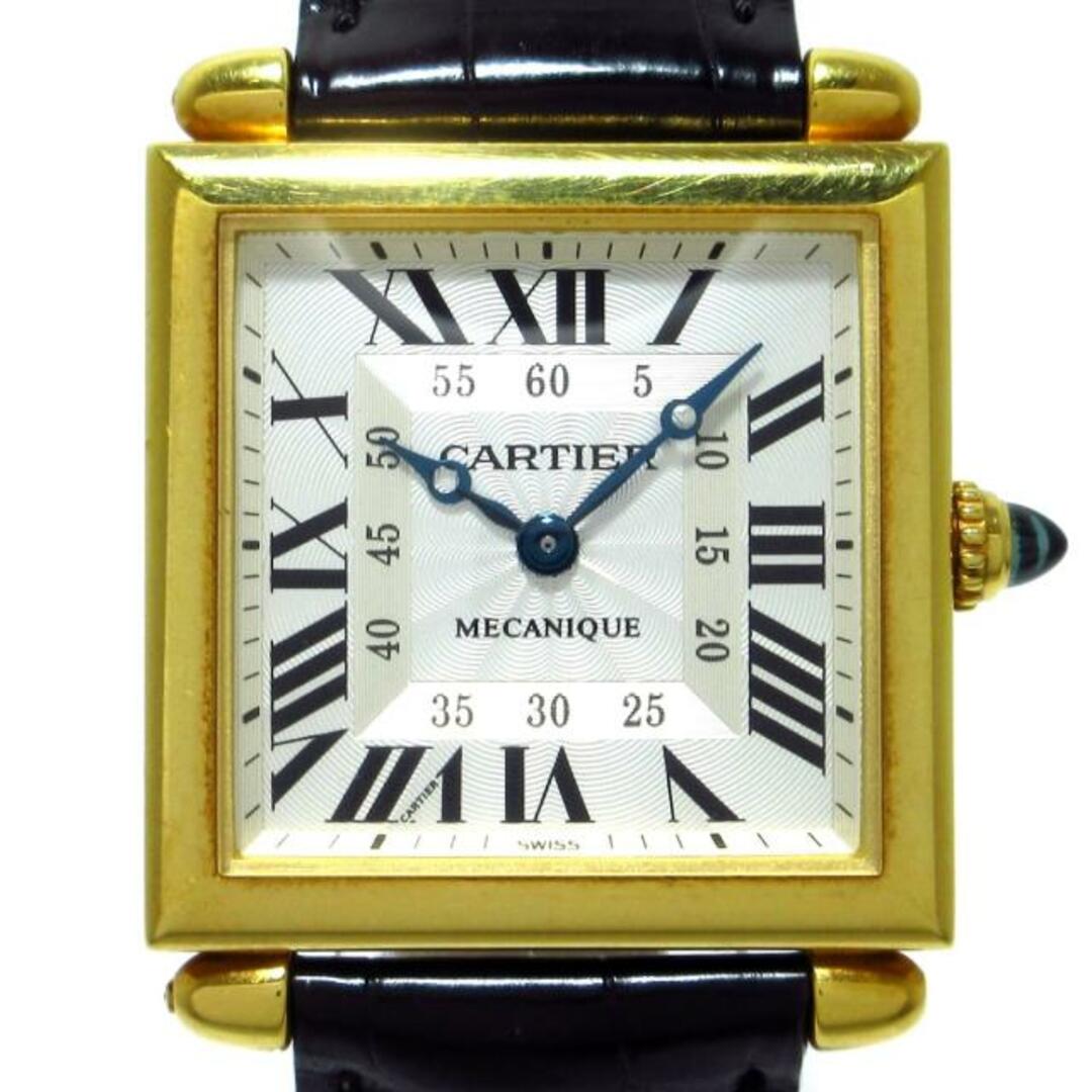 カルティエ 腕時計 タンク オビュ W1527551