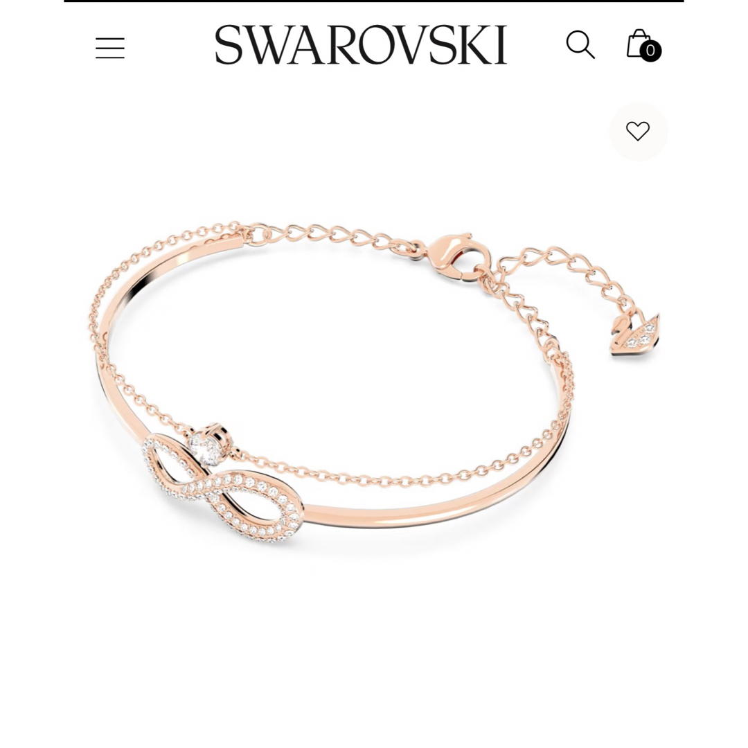 国際ブランド】 SWAROVSKI スワロフスキー ブレスレット 美品