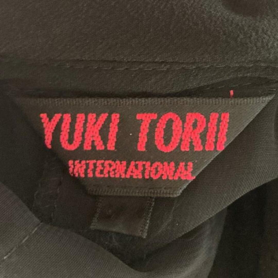 YUKI TORII INTERNATIONAL - ユキトリイ ワンピース サイズ38 M - 黒の