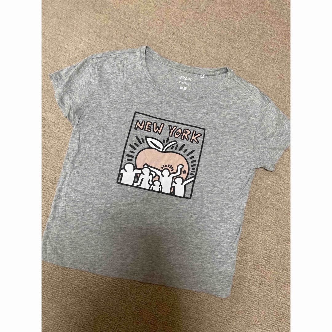 UNIQLO(ユニクロ)のUNIQLO×キースヘリング　コラボTシャツ レディースのトップス(Tシャツ(半袖/袖なし))の商品写真