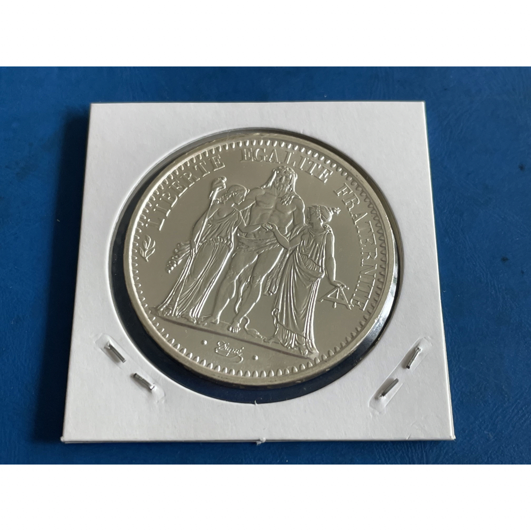 フランス1970年10フラン銀貨 未使用 silver900