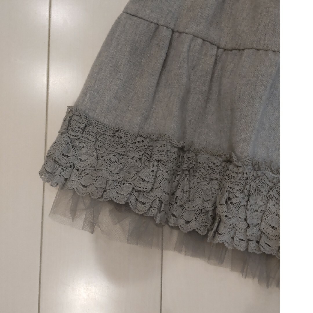 JaneMarple(ジェーンマープル)のジェーンマープル ウールティアードスカート レディースのスカート(ロングスカート)の商品写真