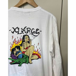 エクストララージ(XLARGE)の【Lサイズ】Xlarge ロンt  エクストララージ　長袖　即完売品(Tシャツ/カットソー(七分/長袖))