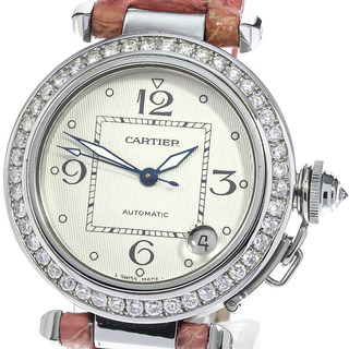 カルティエ(Cartier)のカルティエ CARTIER W3106199 パシャC デイト アフターダイヤベゼル 自動巻き ボーイズ _767100(腕時計(アナログ))
