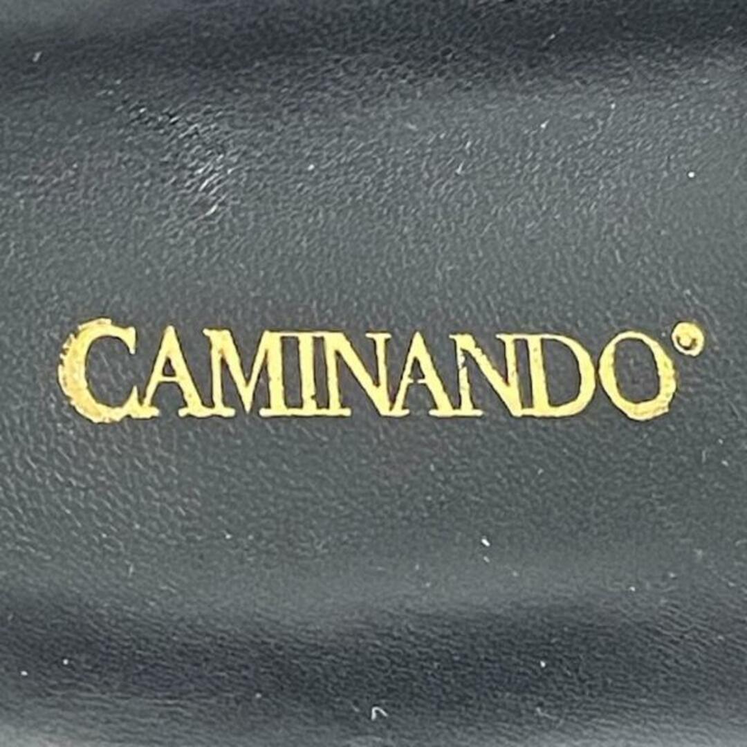 カミナンド サンダル 8 レディース - 黒 4