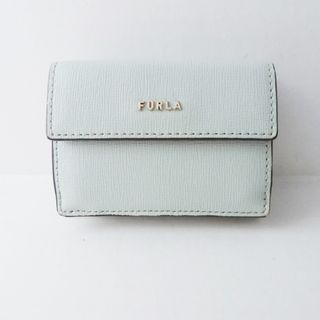 新品 フルラ FURLA 3つ折り財布 バビロン S トライフォールド ライトグリーン 黄緑