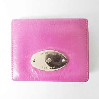Mulberry - マルベリー 2つ折り財布 - ピンク レザーの通販 by ブラン