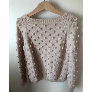 misha and puff popcorn sweater dune 4-5y