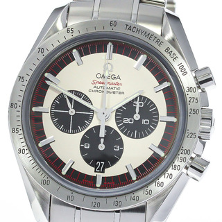 オメガ(OMEGA)のオメガ OMEGA 3559.32 スピードマスター レーシング ミハエル・シューマッハ クロノグラフ 自動巻き メンズ 良品 _740526(腕時計(アナログ))