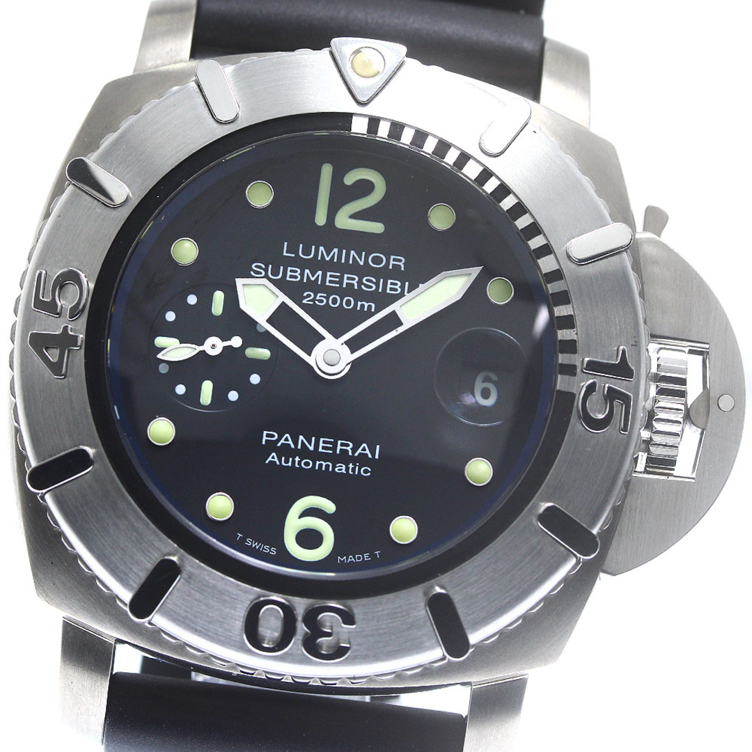 パネライ PANERAI PAM00285 ルミノール サブマーシブル2500 自動巻き メンズ 良品 保証書付き_773618未使用品商品番号