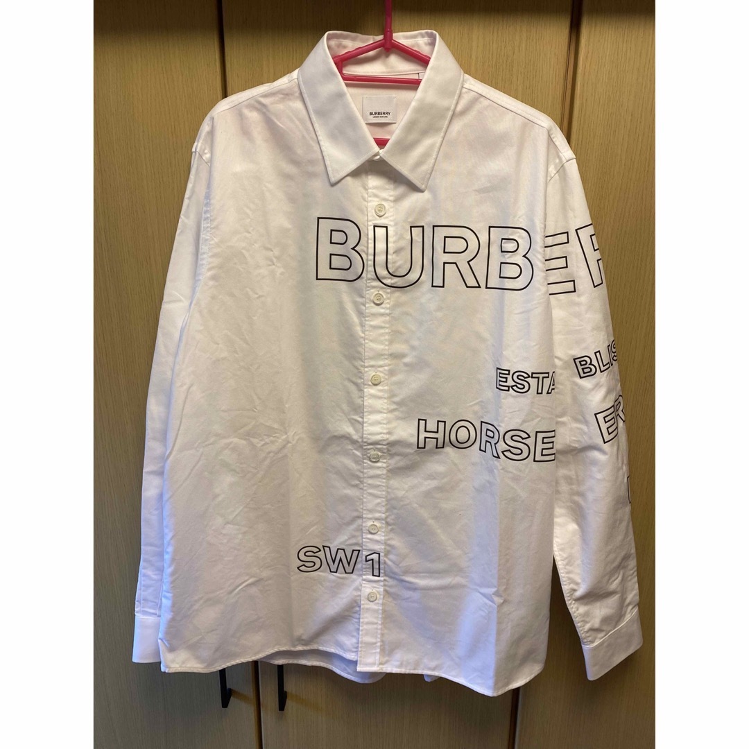 正規 22SS BURBERRY バーバリー ホースフェリー シャツ | フリマアプリ ラクマ