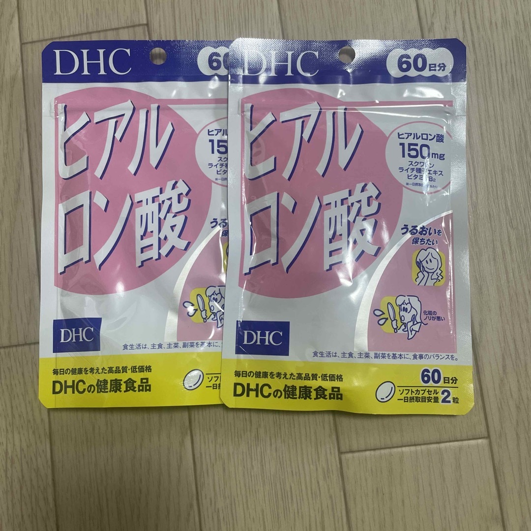 DHC(ディーエイチシー)のDHC ヒアルロン酸　60日x2袋 食品/飲料/酒の健康食品(コラーゲン)の商品写真