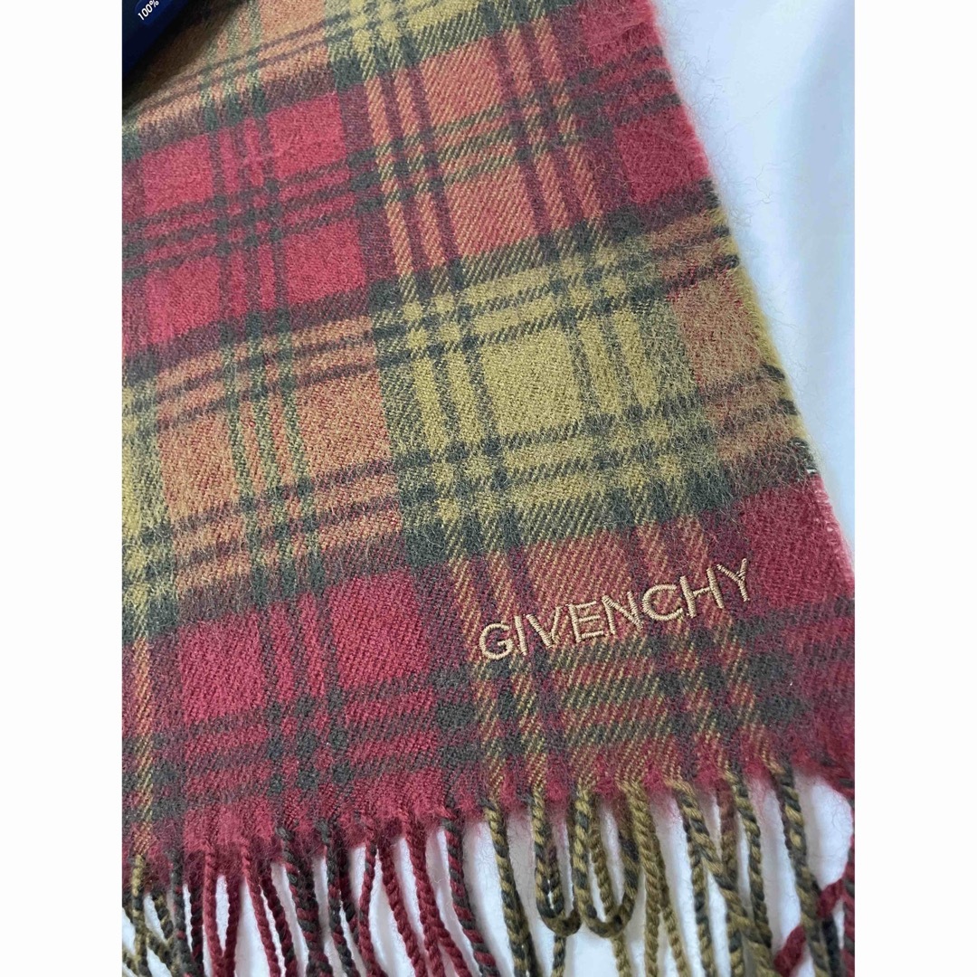 GIVENCHY(ジバンシィ)のGIVENCHY チェックマフラー レディースのファッション小物(マフラー/ショール)の商品写真