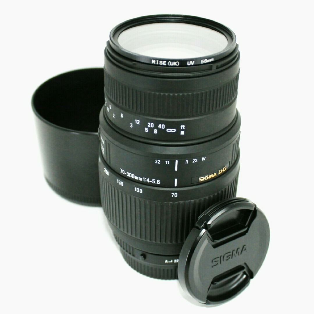 SIGMA(シグマ)のSIGMA 70-300mm DG MACRO PENTAX用望遠レンズ✨美品✨ スマホ/家電/カメラのカメラ(レンズ(ズーム))の商品写真