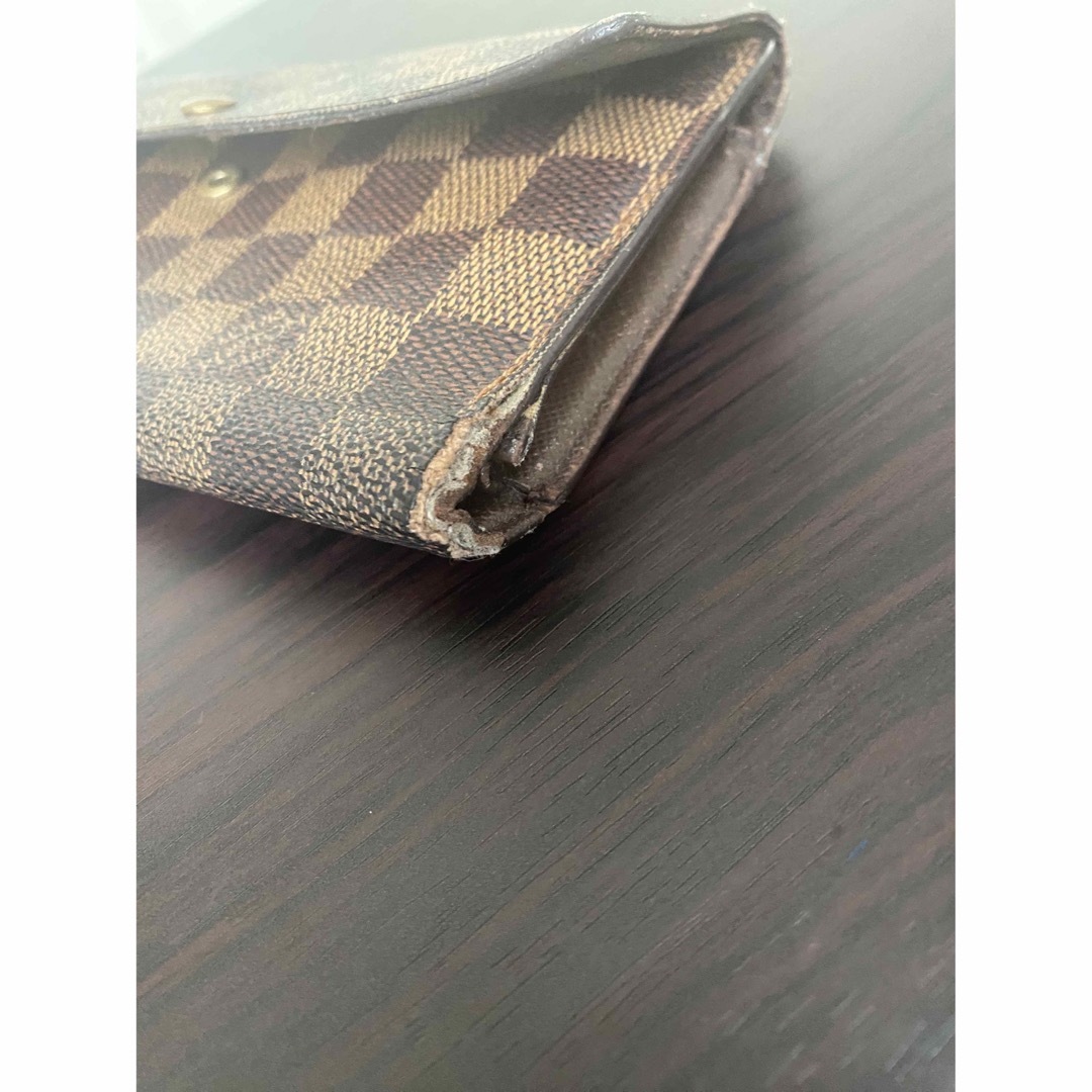 LOUIS VUITTON(ルイヴィトン)の値下げ中　ルイヴィトン　ダミエ　長財布 レディースのファッション小物(財布)の商品写真