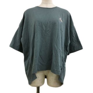 ケルティ(KELTY)のケルティ Tシャツ カットソー プルオーバー ロゴ 五分袖 FREE 緑(その他)