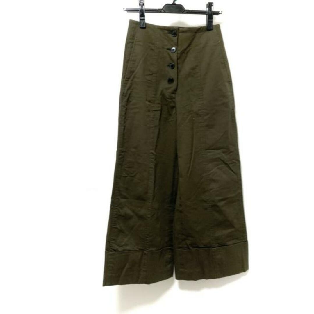 ポールスミス パンツ レディース - カーキ | フリマアプリ ラクマ