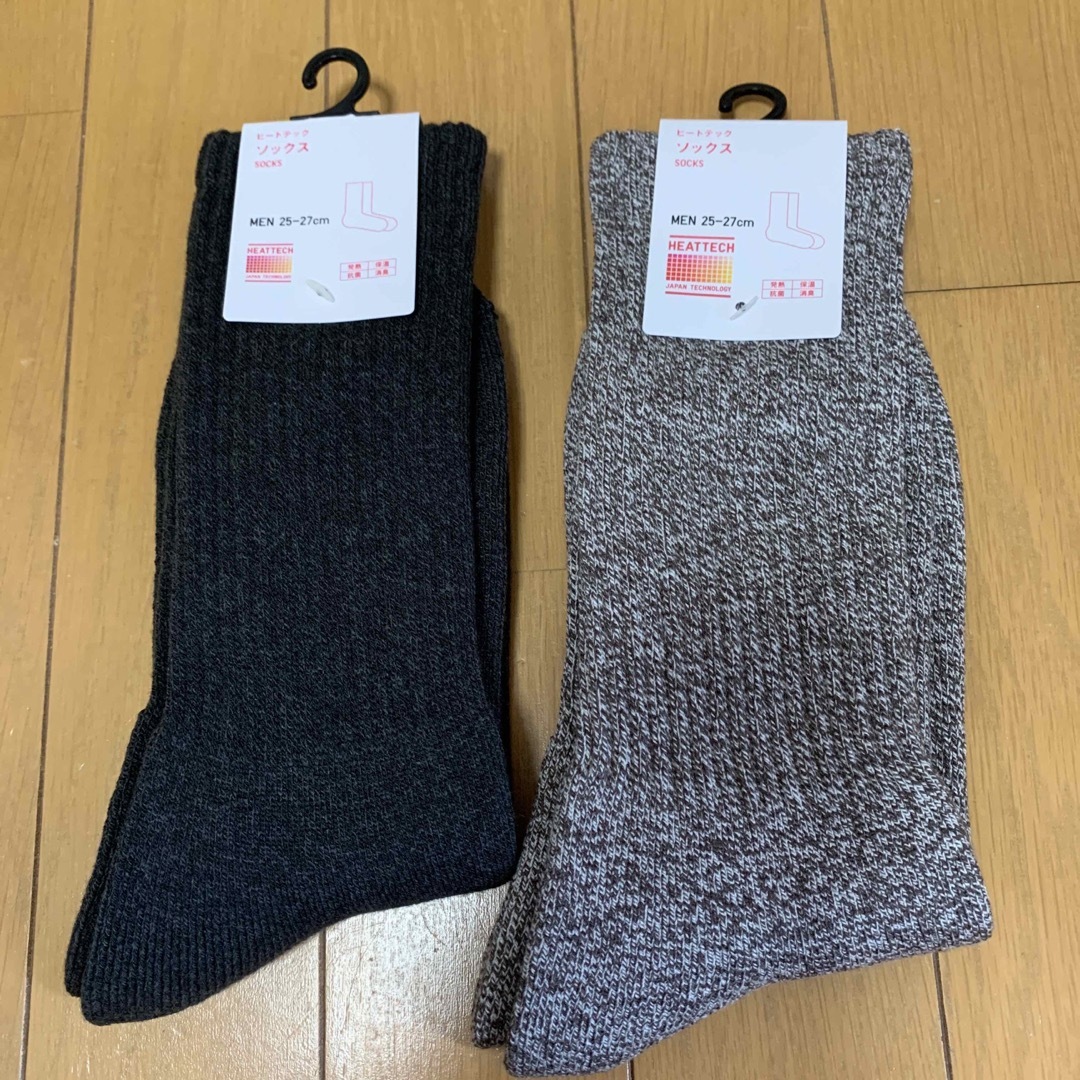 UNIQLO(ユニクロ)の清清清様専用　ユニクロ　ヒートテックソックス メンズのレッグウェア(ソックス)の商品写真