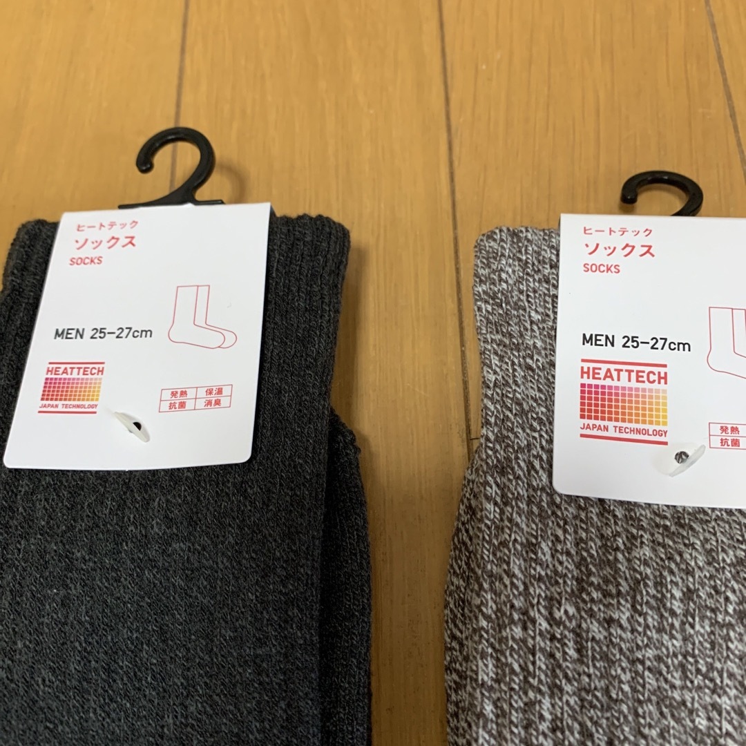 UNIQLO(ユニクロ)の清清清様専用　ユニクロ　ヒートテックソックス メンズのレッグウェア(ソックス)の商品写真