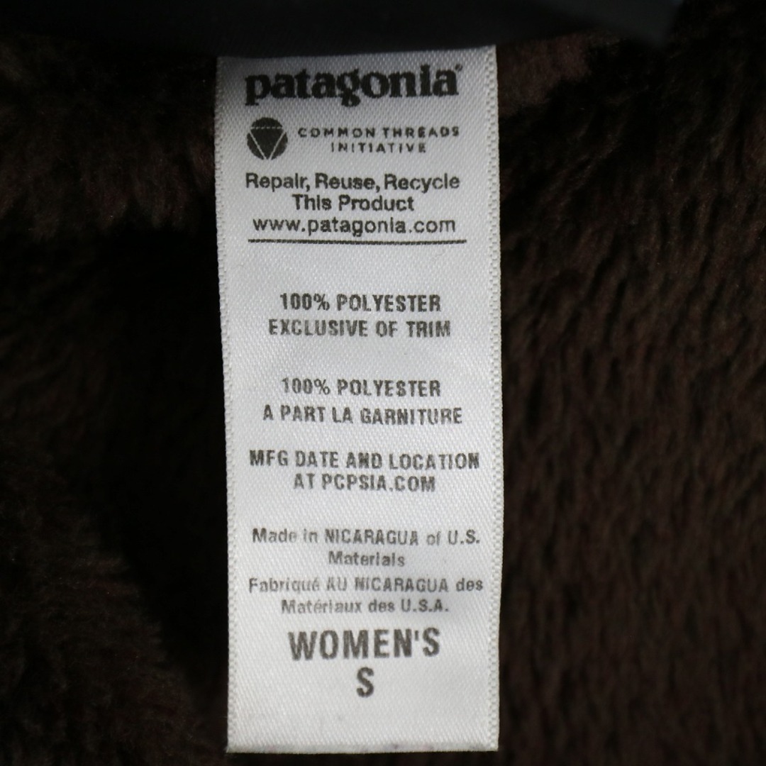 patagonia(パタゴニア)のSALE///// patagonia パタゴニア リツール スナップT フリースジャケット アウトドア キャンプ ブラウン (レディース S) O4022 レディースのジャケット/アウター(その他)の商品写真