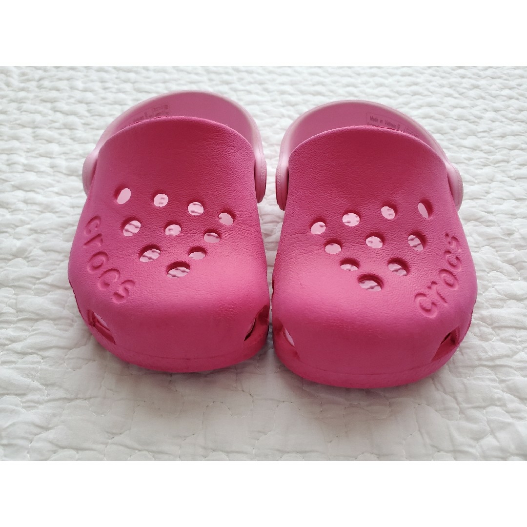 crocs(クロックス)の＊クロックス　エレクトロキッズ　C6(14cm)＊ キッズ/ベビー/マタニティのベビー靴/シューズ(~14cm)(サンダル)の商品写真