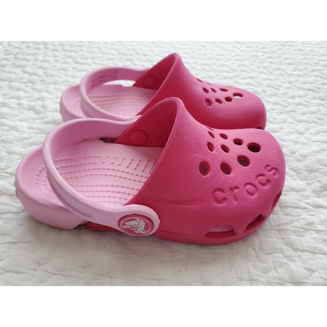 crocs(クロックス)の＊クロックス　エレクトロキッズ　C6(14cm)＊ キッズ/ベビー/マタニティのベビー靴/シューズ(~14cm)(サンダル)の商品写真