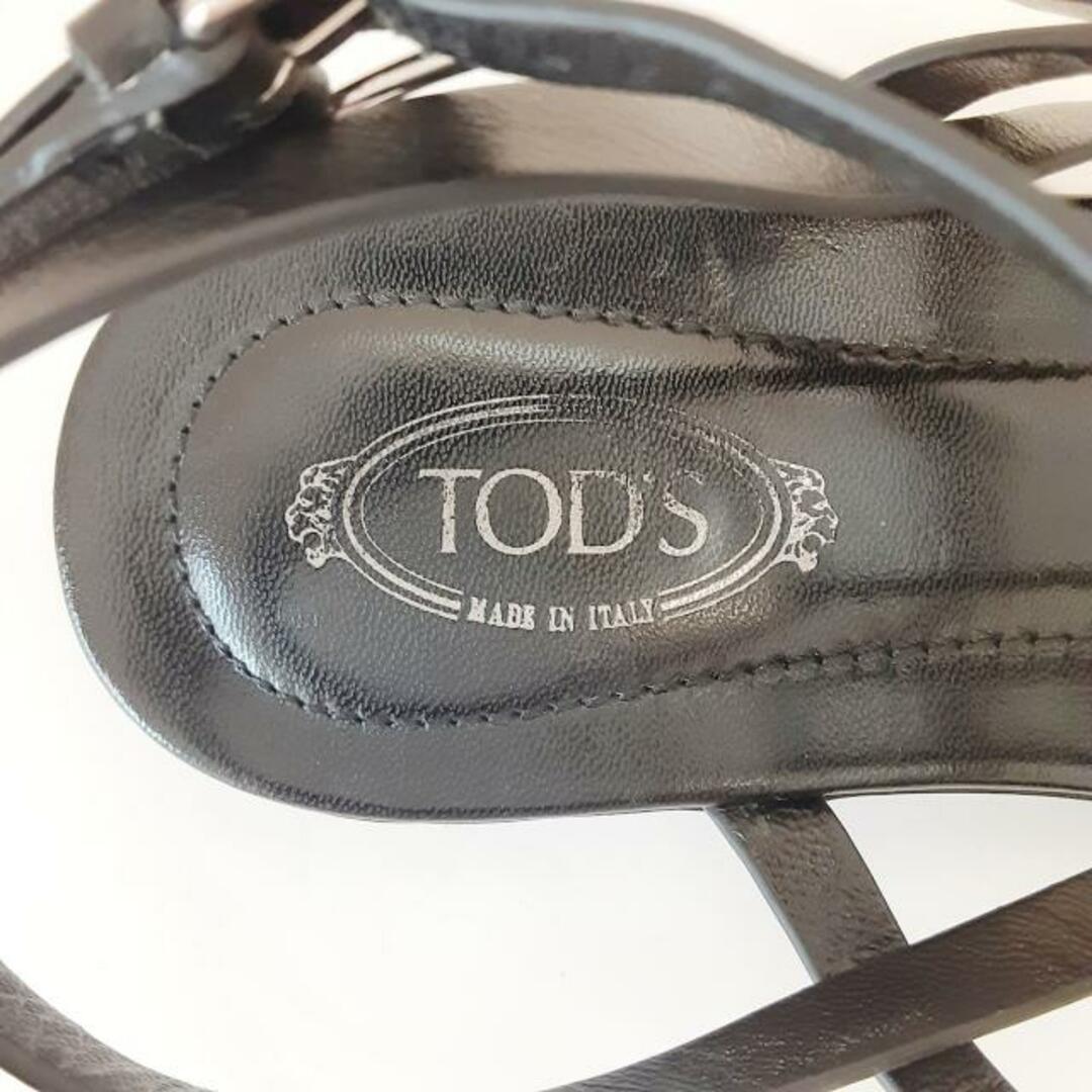 トッズ サンダル 37 1/2 レディース美品 -