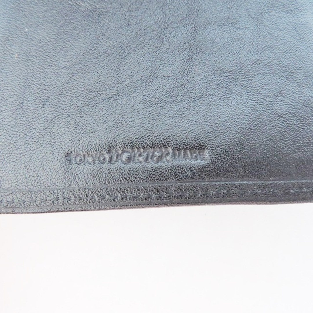PORTER(ポーター)のポーター 2つ折り財布美品  - 黒 レザー レディースのファッション小物(財布)の商品写真