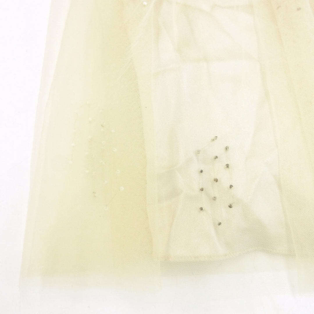 Emporio Armani(エンポリオアルマーニ)のエンポリオアルマーニ 美品 スカート ビジュー ラインストーン 装飾 36 レディースのスカート(ひざ丈スカート)の商品写真